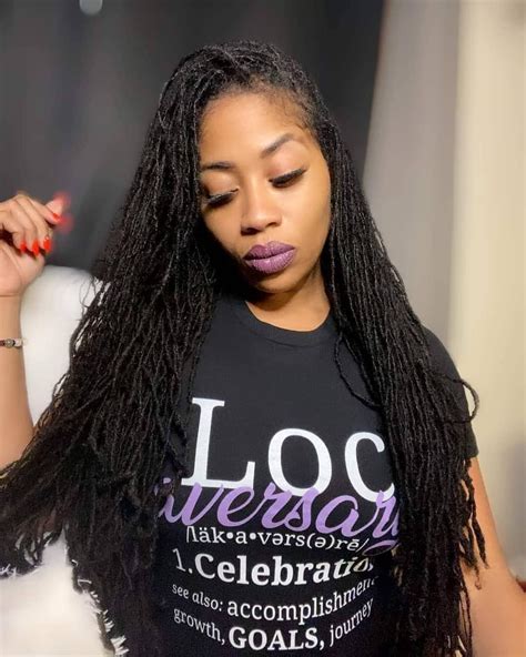 Faux Locs Hairstyles Black Girl Braided Hairstyles Twist Hairstyles Black Women Hairstyles