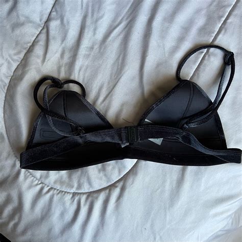 Triangl Black Velvet Bikini Gem