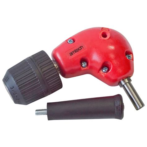 3 8 Right Angle Drill Attachment With Keyless Chuck Amtech