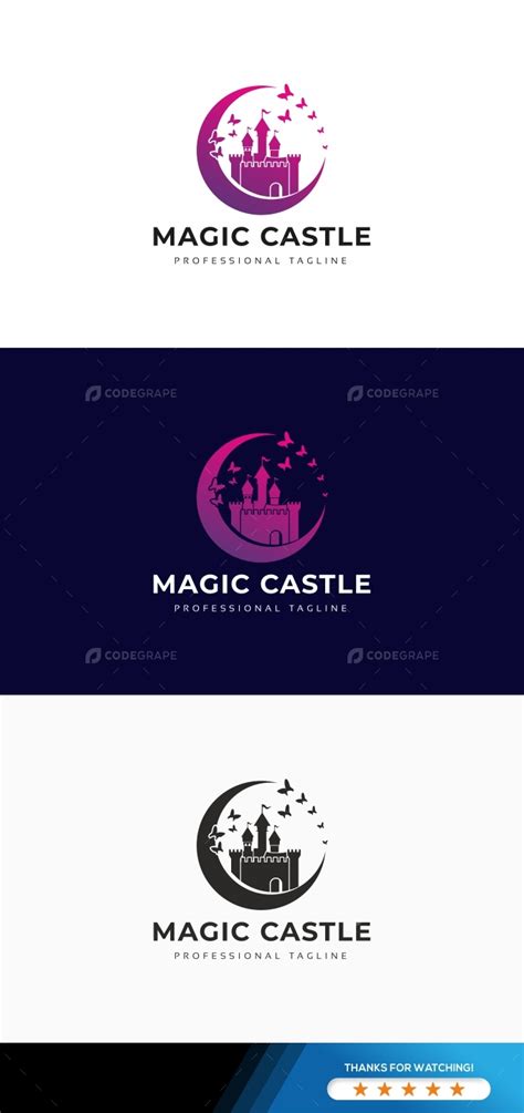 Magic Castle Logo Prints Codegrape