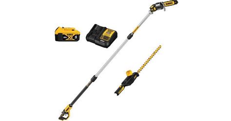 Dewalt 20v Max Cordless Pole Saw And Pole Hedge Trimmer Combo Kit