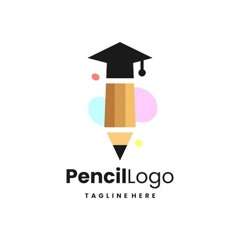 Premium Vector | Knowledge pencils logo design template