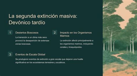 Introduccion A Las Extinciones Masivas PPT Descarga Gratuita