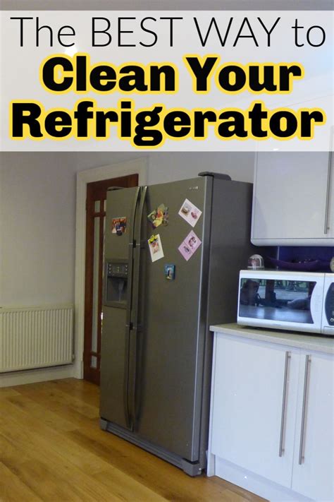 Best Way To Quickly Clean Your Refrigerator Refrigerator Safe