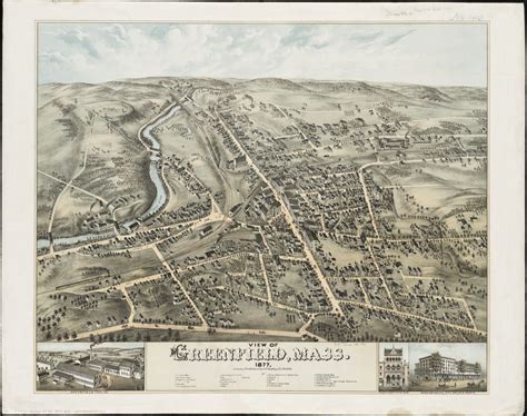 View Of Greenfield Mass Norman B Leventhal Map And Education Center