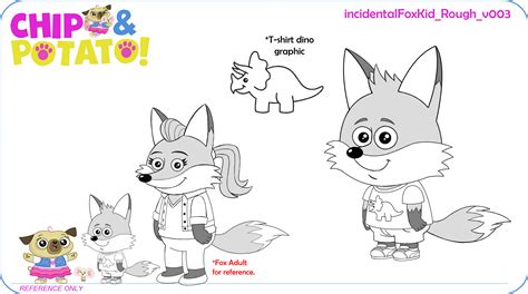 Chip And Potato Season 3 Misc Character Designs Behance