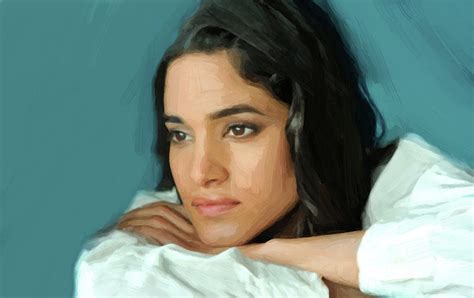 Sofia Boutella Print Digital Art By Lilia Kosvintseva