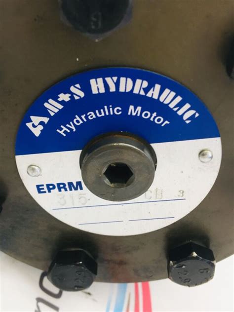 M S HYDRAULIC 1 2 HYDRAULIC MOTOR EPRM 315 CB EBay