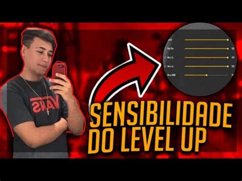 SAIU NOVA SENSIBILIDADE DO LEVEL UP ATUALIZADO YouTube