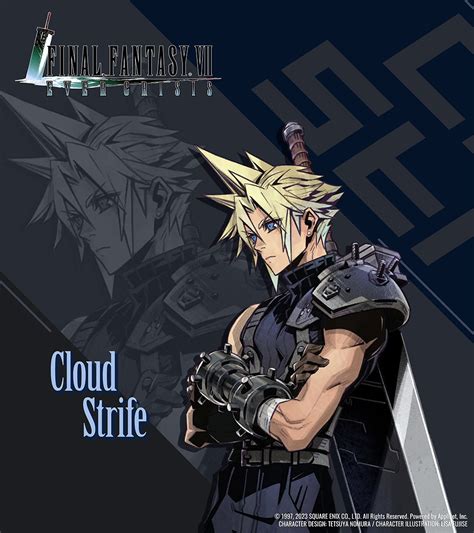 Cloud Strife Portrait Art Final Fantasy VII Ever Crisis Art Gallery