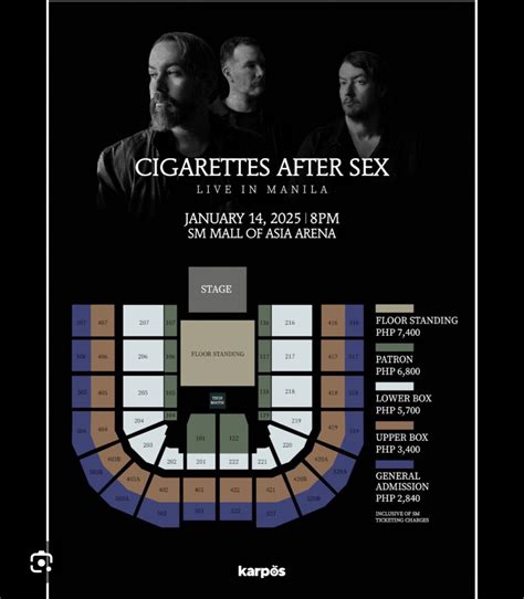 Cigarettes After Sex Tickets Tickets Vouchers Event Tickets On Carousell