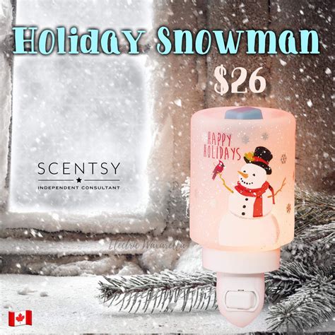 Scentsy Warmer Holiday Snowman Holiday Snowmen Scentsy Scentsy Business