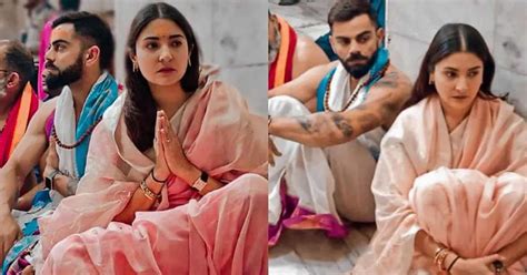 Anushka Sharma And Virat Kohli Offer Prayers At Mahakaleshwar Temple