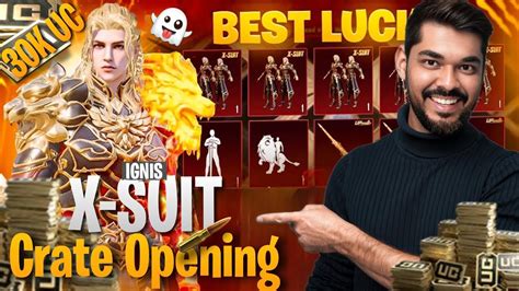 🔥new X Suit Crate Opening Luckiest Crate Opening Ever Ignis