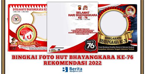 Bingkai Foto HUT Bhayangkara Ke 76 Rekomendasi Tahun 2022