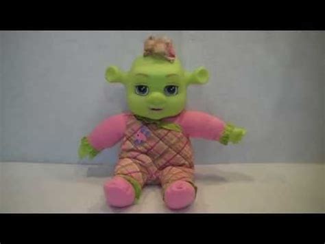 Dreamworks Shrek The Third Baby Ogre Felicia Plush Shrek Third