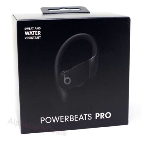 Beats By Dr Dre Powerbeats Pro Totally Wireless Earbuds Black New