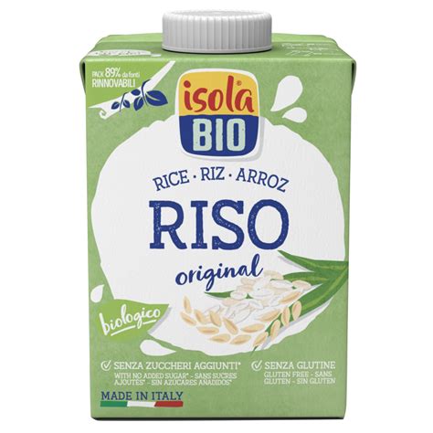 Bevanda Vegetale Di Riso Rice Premium ISOLA BIO Agricoltura Biologica