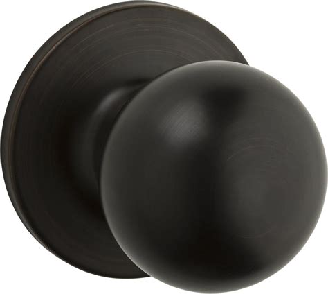 Weiser Regina Venetian Bronze Passage Door Knob Hall Closet Interior Door Knob Non Locking