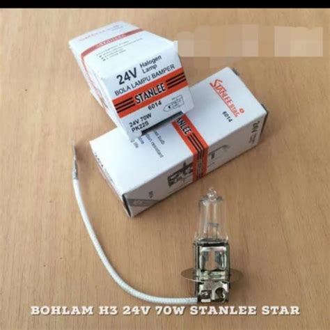 Jual Bohlam Lampu Halogen H H V W Stanlee Jakarta Barat