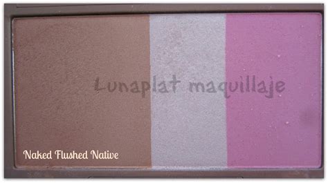 Lunaplat Maquillaje Paletas Naked Flushed De Urban Decay