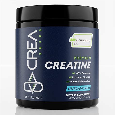 Crea Supps Premium Creapure Creatine Monohydrate Powder