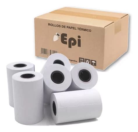 Pk 20 Rollos Papel Térmico 57x20 Ticket Posnet Balanza