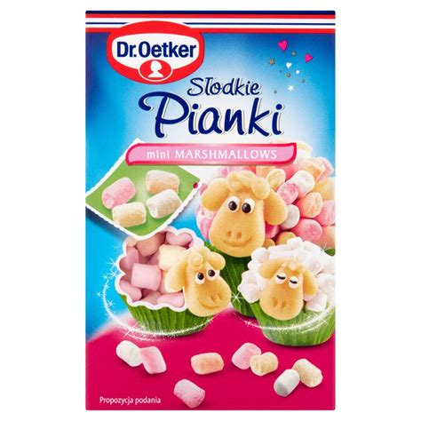 Dr Oetker Słodkie pianki mini marshmallows 30 g Torimpex Toruń