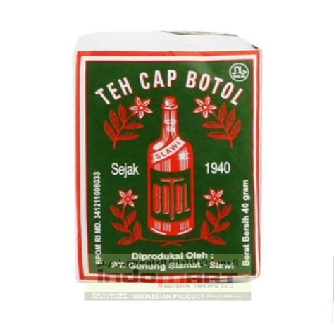 Teh Cap Botol Hijau 40Gr Indomart