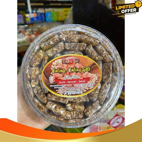 Jual SPESIAL 25GRAM ENTING ENTING GETI KACANG KOTAK TOPLES OLEH OLEH