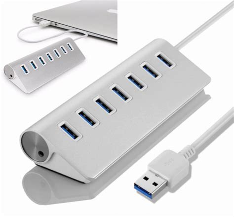 X Portowy Hub Usb Aluminiowy X Rozga Nik Inna Marka Sklep