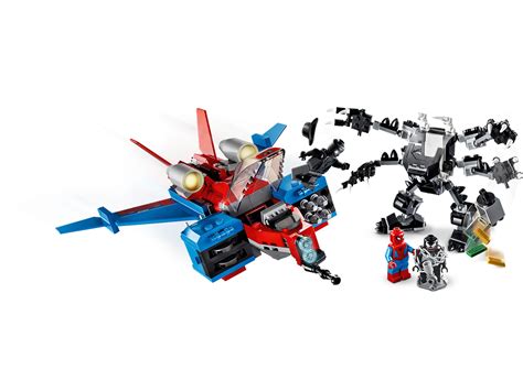 LEGO® Super Heroes 76150 Spiderjet vs. Venom Mech mit Bildern | lifesteyl