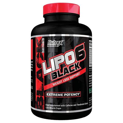 Nutrex Lipo Black Series Xtreme Potency Caps Usa Vers At