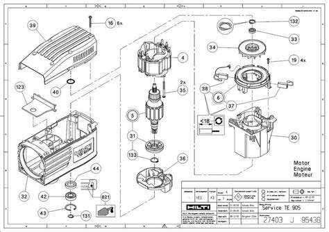 Exploring The Inner Workings Of The Hilti DSH 700 A Schematic Parts