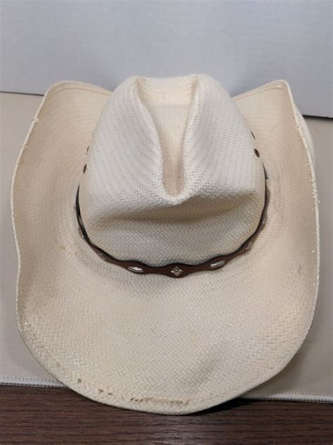 Stallion By Stetson Bone Cowboy Hat Premium Size Medi Gem