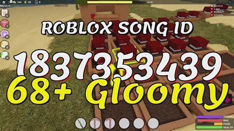 68 Gloomy Roblox Song IDs Codes YouTube