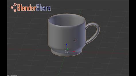 Quick Modeling A Coffee Cup In 4 Minutes With Blender 2 79 YouTube