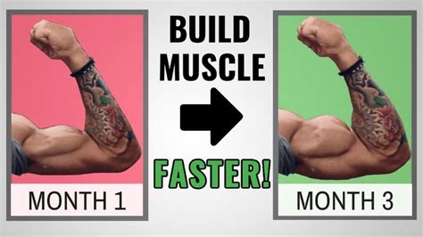 How To Build Muscle Faster 3 Science Based Training Tips