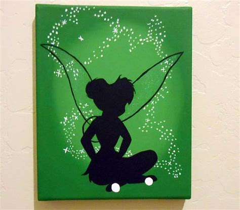 Disney Tinkerbell Acryl Leinwand Gem Lde X Disney Canvas Art