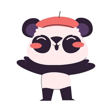 Premium PSD | Cute panda bear