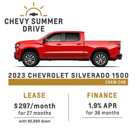 Chevy Lease Deals | Toms River - Lester Glenn Chevrolet