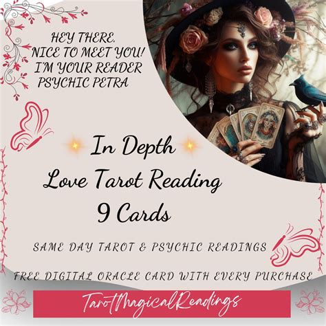 In Depth Love Reading 9 Cards In Depth Tarot Reading Same Day Tarot