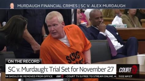 Alex Murdaughs First Court Appearance Since Murder Convictions Court