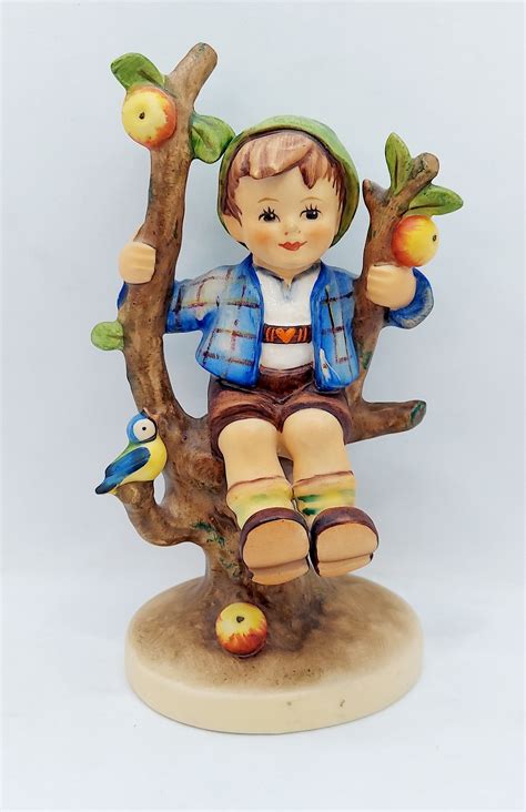 Boy In Apple Tree Hummel Figurine Atelier Yuwa Ciao Jp