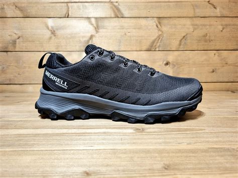 Merrell Speed Eco Waterproof Black Asphalt The Whitby Cobbler