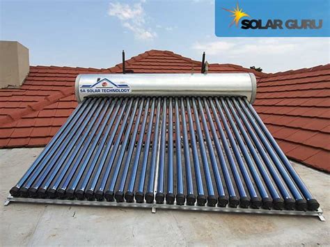 150ℓ High Pressure SA Solar Geyser Solar Guru