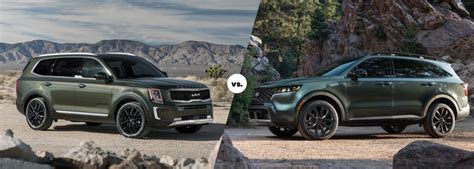 Kia Sorento Vs Telluride The Kia Suv Smackdown