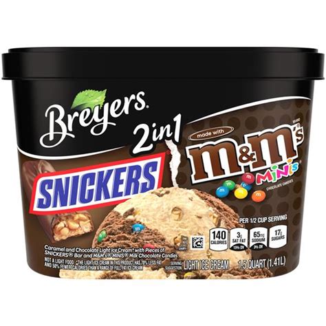 Breyers Snickers Ice Cream Nutrition Facts Besto Blog