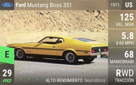 IGCD Net Ford Mustang Boss 351 In Top Drives