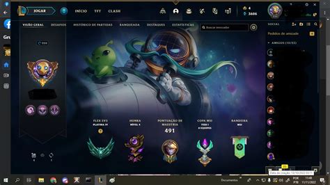 Conta De Lol De Icones E Skins Vitoriosas League Of Legends